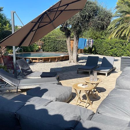 Villa vue mer presqu’île de giens Hyères Extérieur photo